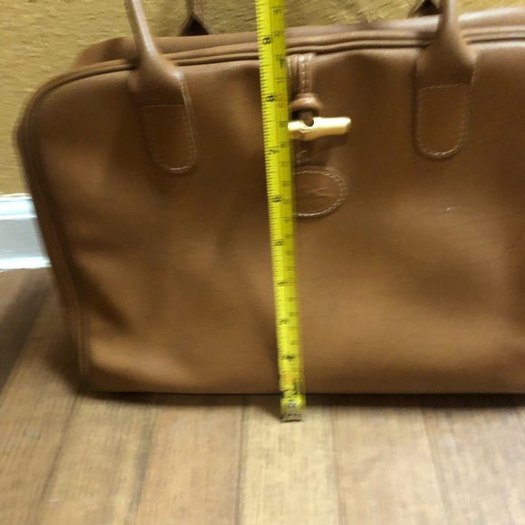 Longchamp Roseau Leather Tote Handbag {Authentic} - Picture 5 of 17